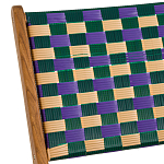 Кресло низкое из массива тика Barbados варинант исполнения - 4 | Loft Concept в Санкт-петербурге