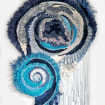 Текстильный Арт-объект ручной работы Galaxy варинант исполнения - 3 | Loft Concept в Санкт-петербурге