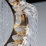 Люстра с подвесными рифлеными стеклянными трубками Nembus варинант исполнения - 20 | Loft Concept в Санкт-петербурге