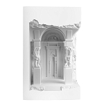 Встраиваемый в стену гипсовый светильник под покраску с колоннами и арками в античном стиле Antiquity Athena варинант исполнения - 8 | Loft Concept в Санкт-петербурге