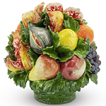 Статуэтка Fruit Mix With Basket варинант исполнения - 1 | Loft Concept в Санкт-петербурге