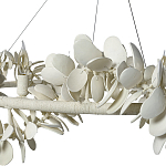 Люстра White Bionic Petals Flo Ring Chandelier варинант исполнения - 3 | Loft Concept в Санкт-петербурге