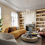 Бра с хрустальными подвесками Quasar варинант исполнения - 7 | Loft Concept в Санкт-петербурге