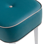 Квадратный мягкий пуф на белых ножках Winton Pouf Square варинант исполнения - 14 | Loft Concept в Санкт-петербурге