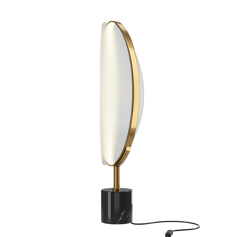 Настольный светильник Breeze 3000К 15Вт Латунь Прозрачный в Санкт-петербурге | Loft Concept 