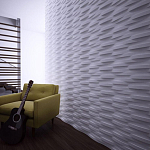 Гипсовая 3D Панель M-29 варинант исполнения - 2 | Loft Concept в Санкт-петербурге