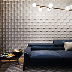 Гипсовая 3D Панель M-34 варинант исполнения - 2 | Loft Concept в Санкт-петербурге