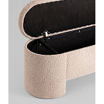 Банкетка Taks с местом для хранения букле капучино варинант исполнения - 3 | Loft Concept в Санкт-петербурге