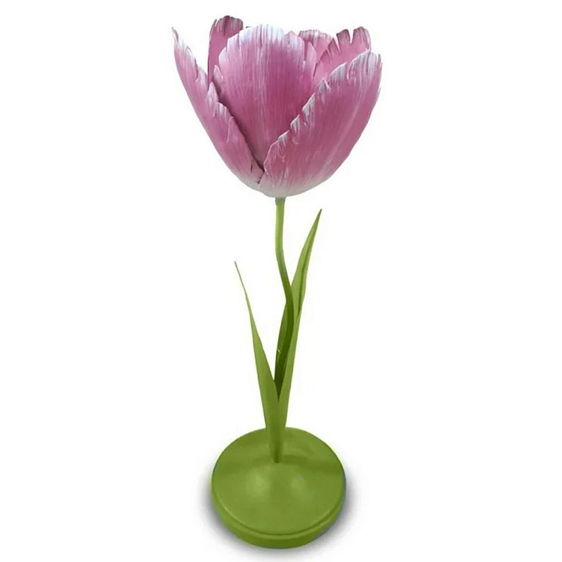 Подсвечник Candleholder Tulip Fancy Зеленый Розовый в Санкт-петербурге | Loft Concept 