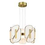 Люстра с мраморными вставками Marble Plates варинант исполнения - 2 | Loft Concept в Санкт-петербурге