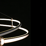 Люстра подвесная светодиодная Dаiana круглая варинант исполнения - 4 | Loft Concept в Санкт-петербурге