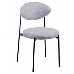 Стул металлический с мягкой спинкой и сиденьем Alfie Chair варинант исполнения - 3 | Loft Concept в Санкт-петербурге