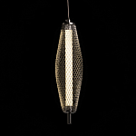 Люстра круглая каскадня с 5-ю плафонами из металлической сетки Mesh Lampshade Lighting варинант исполнения - 5 | Loft Concept в Санкт-петербурге