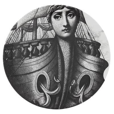 Декоративная тарелка Fornasetti 177 Декоративная тарелка Fornasetti 177