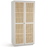 Шкаф с двумя дверцами из плетеного ротанга Tomio Wicker Furniture варинант исполнения - 2 | Loft Concept в Санкт-петербурге