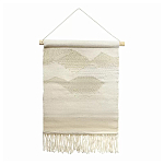 Панно из шерсти и хлопка с узором Beige Calista Serene варинант исполнения - 2 | Loft Concept в Санкт-петербурге