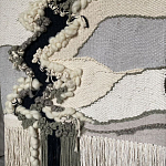 Панно ручная работа Черно-Белый Природный Орнамент  варинант исполнения - 1 | Loft Concept в Санкт-петербурге