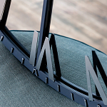 Часы настенные зеркальные с серебряным металлическим циферблатом Mirror Tower Clock варинант исполнения - 4 | Loft Concept в Санкт-петербурге