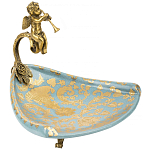 Блюдо фарфоровое Симфония ангела Pularia варинант исполнения - 1 | Loft Concept в Санкт-петербурге