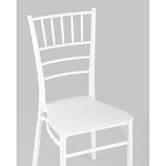 Стул Chiavari пластик белый варинант исполнения - 2 | Loft Concept в Санкт-петербурге