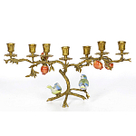 Бронзовый подсвечник на 7 свечей Eden Garden варинант исполнения - 4 | Loft Concept в Санкт-петербурге