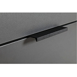 Комод цвета графит с 3-мя ящиками Strict Lines  варинант исполнения - 4 | Loft Concept в Санкт-петербурге