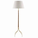 Торшер на изогнутых ножках с конусовидным тканевым абажуром Rotation варинант исполнения - 2 | Loft Concept в Санкт-петербурге