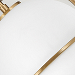 Потолочный светильник с плафоном в форме белого матового шара Hinkley варинант исполнения - 18 | Loft Concept в Санкт-петербурге