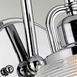 Бра с прозрачным рифленым плафоном в форме колокола Quoizel варинант исполнения - 3 | Loft Concept в Санкт-петербурге