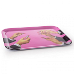 Поднос Seletti Lipsticks Pink варинант исполнения - 1 | Loft Concept в Санкт-петербурге