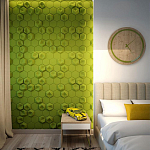 Гипсовая 3D Панель M-41 A, B варинант исполнения - 2 | Loft Concept в Санкт-петербурге