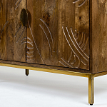 Широкая тумба с фактурным фасадом Termite варинант исполнения - 4 | Loft Concept в Санкт-петербурге