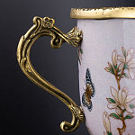 Фарфоровая чаша с бронзовыми элементами Eden Garden варинант исполнения - 5 | Loft Concept в Санкт-петербурге