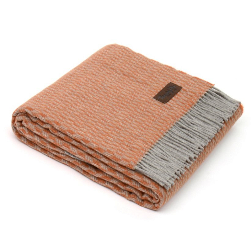 Плед GRIFONE 0002 Marzotto Розовый пастельный в Санкт-петербурге | Loft Concept 