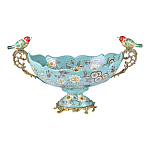 Чаша фарфоровая с птичками Bird of Paradise Bowl варинант исполнения - 1 | Loft Concept в Санкт-петербурге