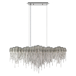 Люстра подвесная с металлическими дугами и длинными цепочками 115 см Atlantis Chain варинант исполнения - 11 | Loft Concept в Санкт-петербурге