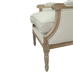 Кресло William Classical Armchair beige flax варинант исполнения - 4 | Loft Concept в Санкт-петербурге
