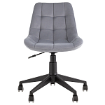 Мягкое компьютерное кресло Plushe Grey варинант исполнения - 3 | Loft Concept в Санкт-петербурге