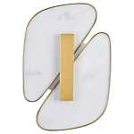 Бра с мраморными вставками Marble Plates варинант исполнения - 1 | Loft Concept в Санкт-петербурге