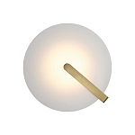 Потолочный светильник в форме плоского диска из белого матового стекла Eurofase варинант исполнения - 2 | Loft Concept в Санкт-петербурге