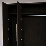 Большой Шкаф Primo Темный орех с 3 дверьми и 3 выдвижными ящиками варинант исполнения - 8 | Loft Concept в Санкт-петербурге