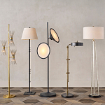 Торшер с абажурами из тонких металлических палочек Wild Thorns варинант исполнения - 3 | Loft Concept в Санкт-петербурге