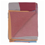 Плед из хлопка с абстрактным принтом Elysian Flow Ember варинант исполнения - 2 | Loft Concept в Санкт-петербурге