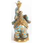 Фарфоровый подсвечник Слон с эмоцией Fluens варинант исполнения - 5 | Loft Concept в Санкт-петербурге