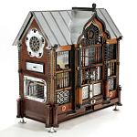 Декоративная антикварная клетка Wise Raven варинант исполнения - 2 | Loft Concept в Санкт-петербурге