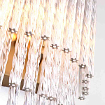 Бра с прозрачными стеклянными трубочками и металлическим основанием Nembus варинант исполнения - 2 | Loft Concept в Санкт-петербурге