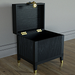 Сундук Eye Elsa Dreams Black варинант исполнения - 2 | Loft Concept в Санкт-петербурге