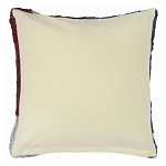 Чехол на подушку с рисунком серо-синего цвета Elan Textured варинант исполнения - 2 | Loft Concept в Санкт-петербурге