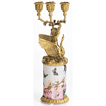 Фарфоровый подсвечник Лебедь с ангелом Asse варинант исполнения - 5 | Loft Concept в Санкт-петербурге