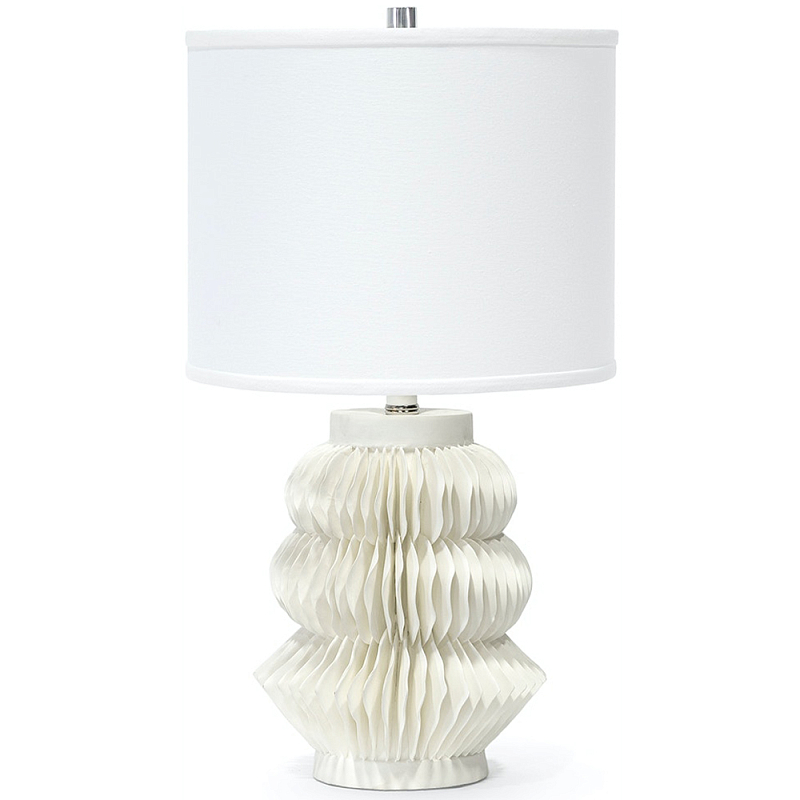 Настольная лампа White Bionic Petals Lane Table Lamp Белый в Санкт-петербурге | Loft Concept 